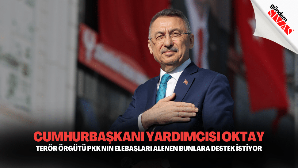 Cumhurbaşkanı Yardımcısı Oktay: “Terör Örgütü PKK’nın Elebaşları Alenen Bunlara Destek İstiyor”