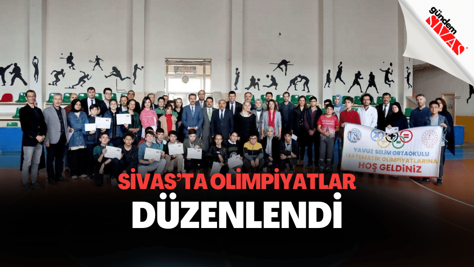 Sivas’ta Olimpiyatlar Düzenlendi