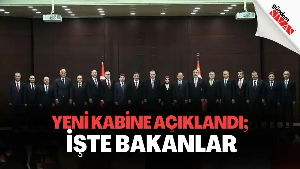 Yeni Kabine Aciklandi Iste Bakanlar 1 jpg | Gündem Sivas™ | Sivas Haberleri