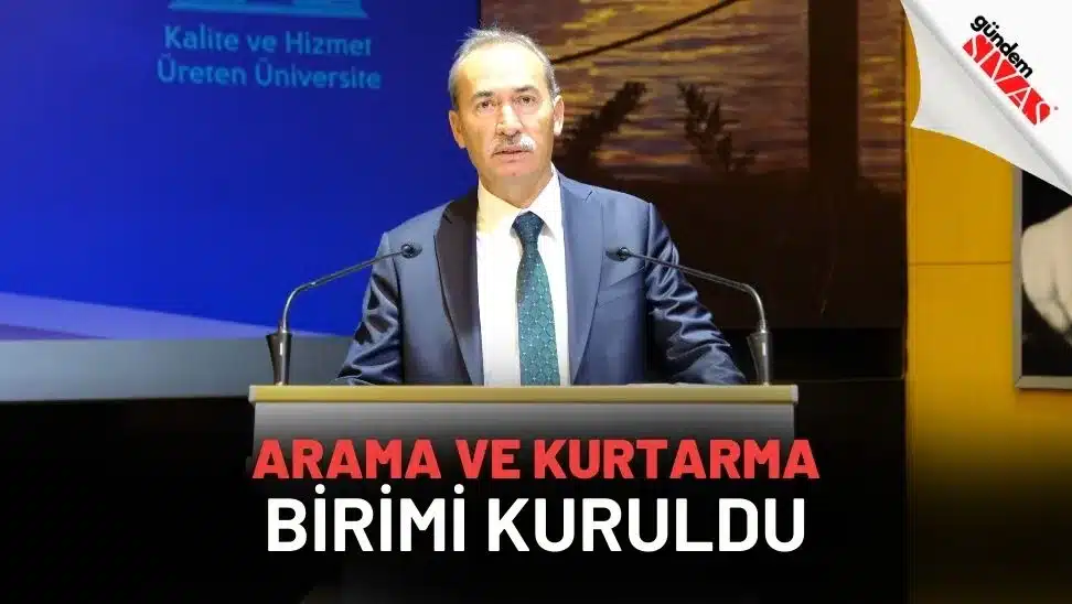 Arama ve Kurtarma (CAK) Birimi Kuruldu