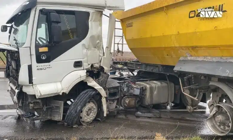Ankara-Sivas Yolunda Trafik Kazası
