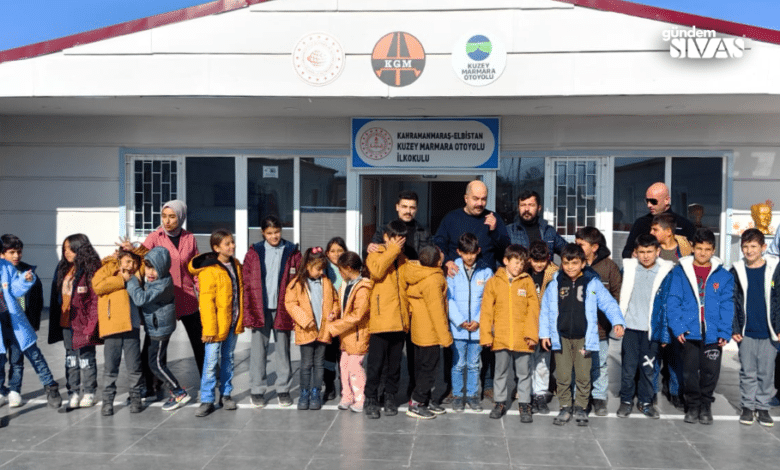 Sivas Ülkü Ocakları'ndan Depremzede Öğrencilere Yardım