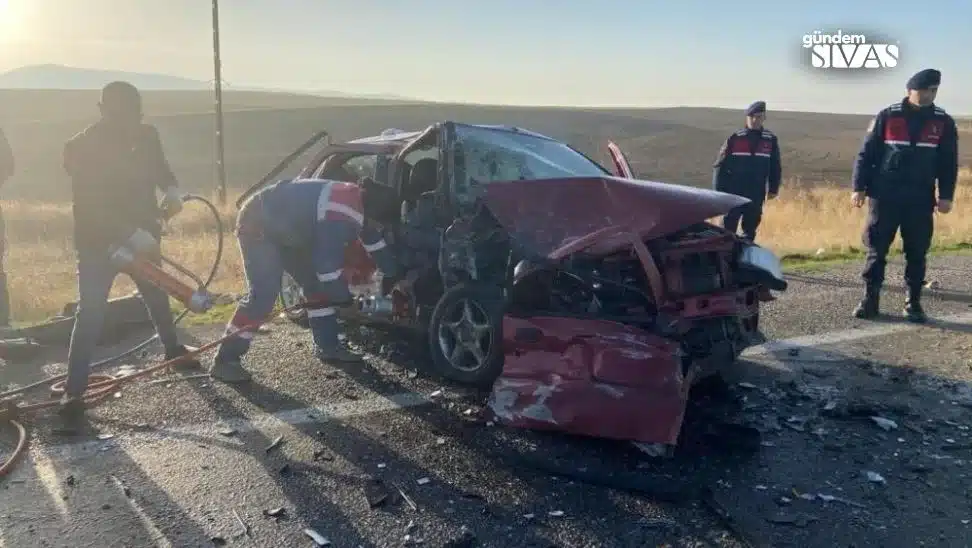 Sivas’ta Trafik Kazası Ölümle Sonuçlandı