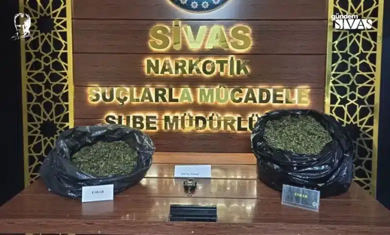 Sivas'ta Uyuşturucu Ticareti Operasyonu