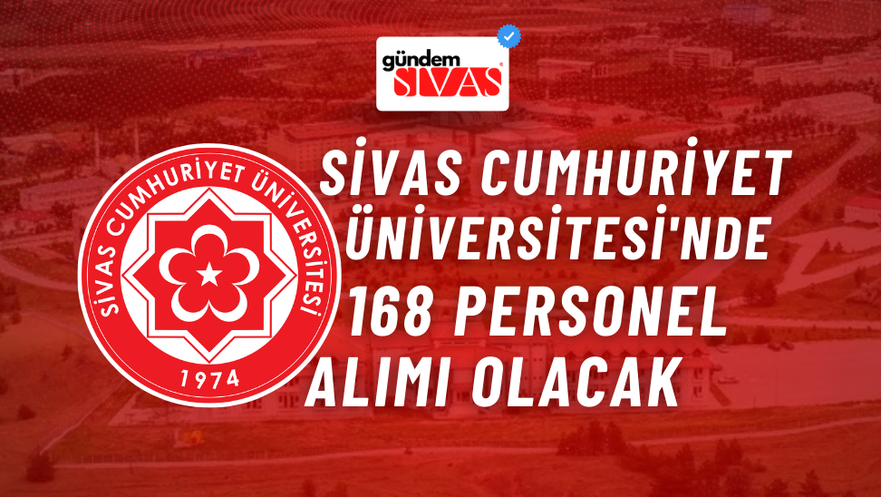 SCÜ’de 168 Personel Alımı Olacak