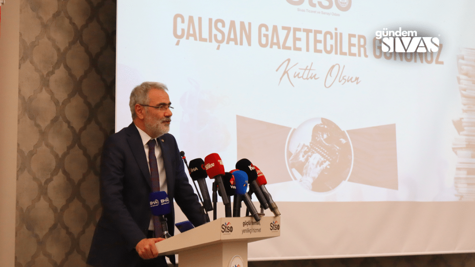 Baskan Ozdemir Gazeteciler Gununu Kutladi 3 | Gündem Sivas™ | Sivas Haberleri