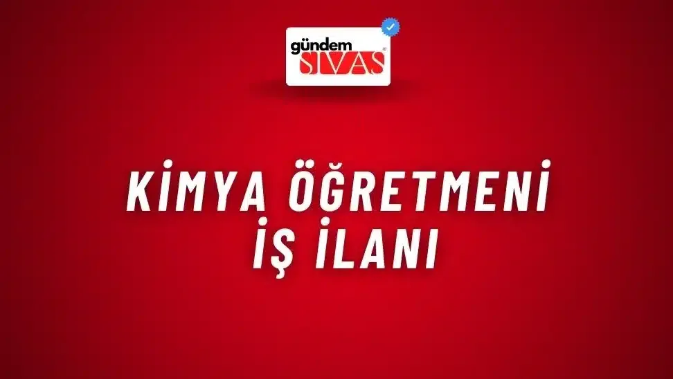 Kimya Öğretmeni İş İlanı