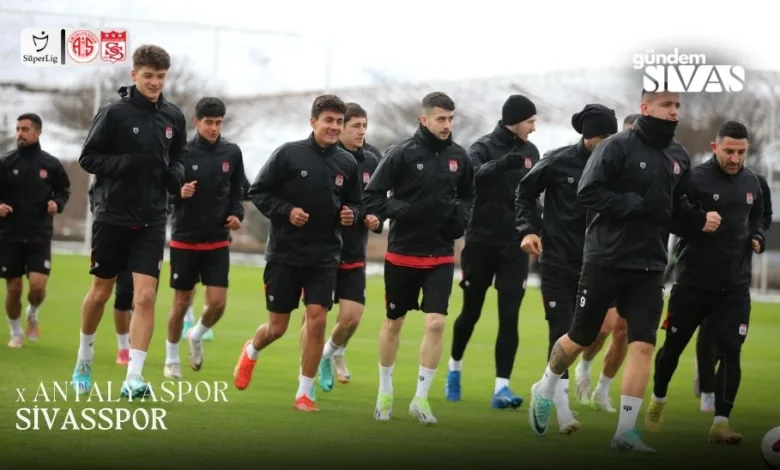 Sivasspor, Antalyaspor Maçına Hazır