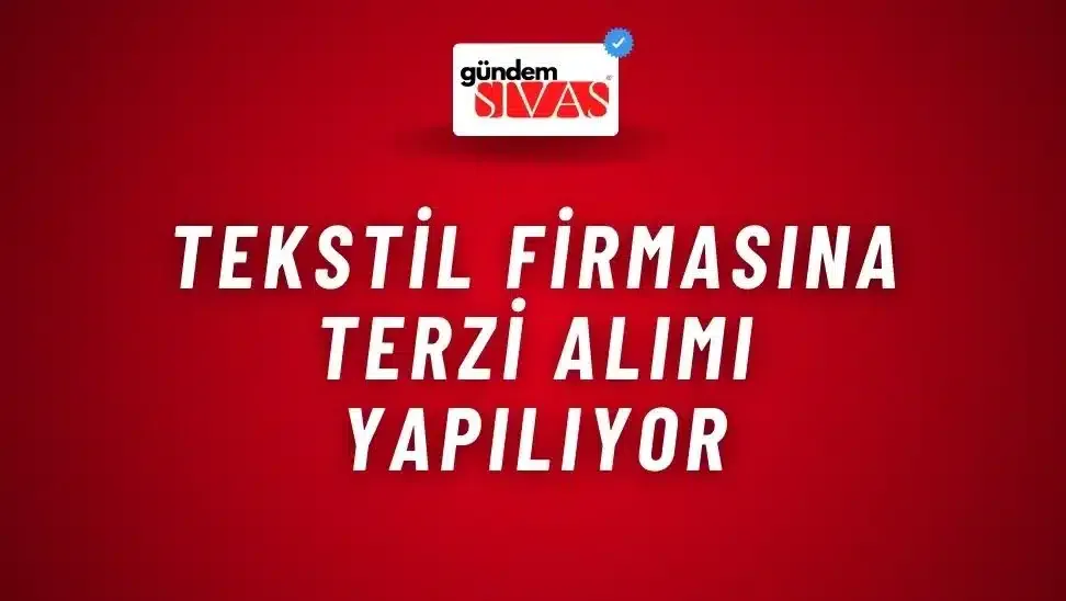 Tekstil Firmasına Terzi Alımı Yapılıyor