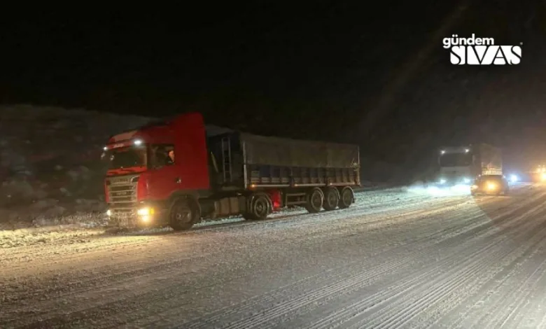 Tokat-Sivas Kara Yolu Açıldı