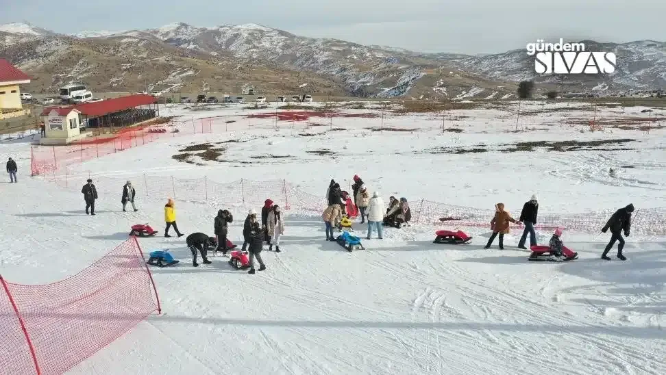 Yıldız Dağı’nda Kar Keyfi Başladı