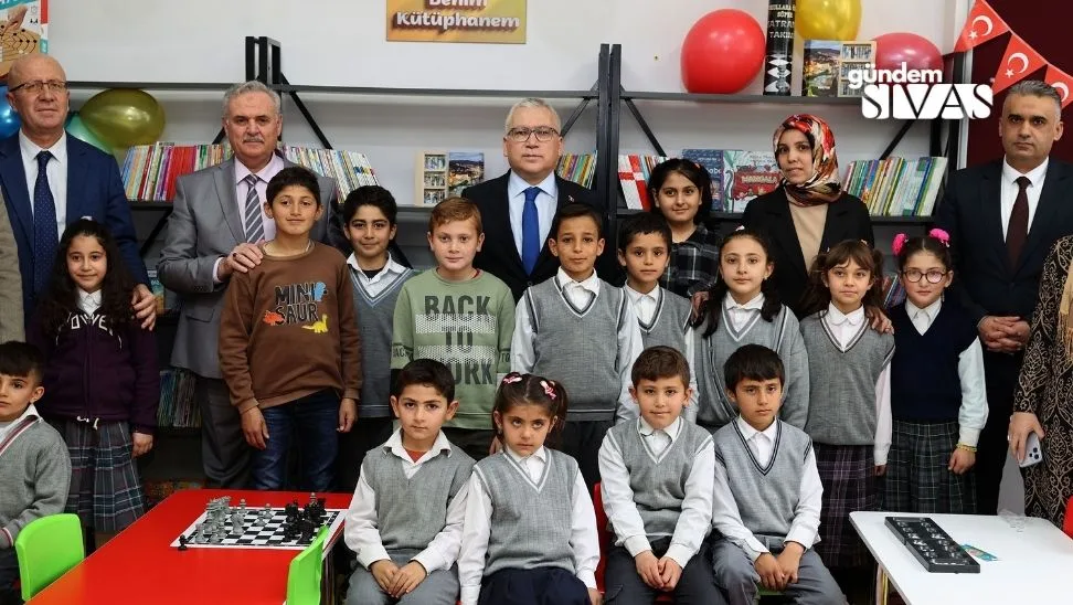 Sivas’ta Köy Okulları Kütüphanelere Kavuşuyor
