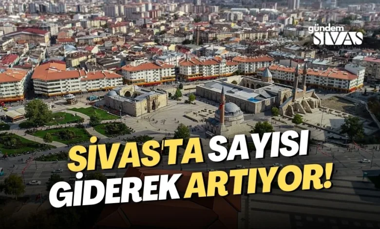 Sivas'ta Sayısı Giderek Artıyor!