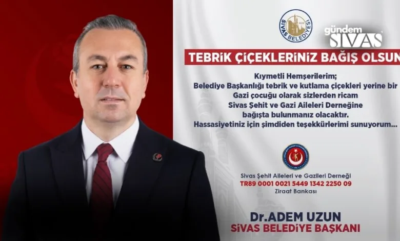 Adem Başkandan Şık Hareket