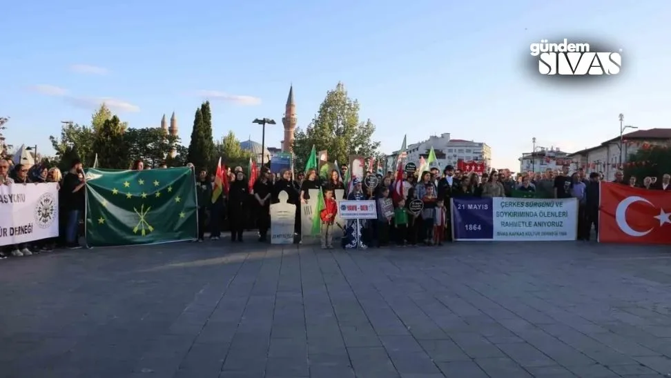 Sivas’ta Çerkezler, 160 Yıllık Yası Andı