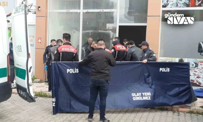 Sivas'ta İş Yerinde Silahlı Kavga 1 Ölü!