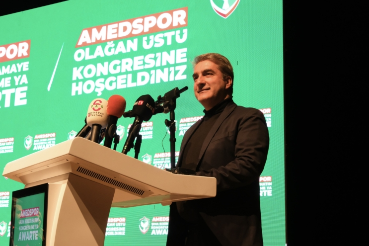 Amedspor’un yeni başkanı Burç Baysal oldu