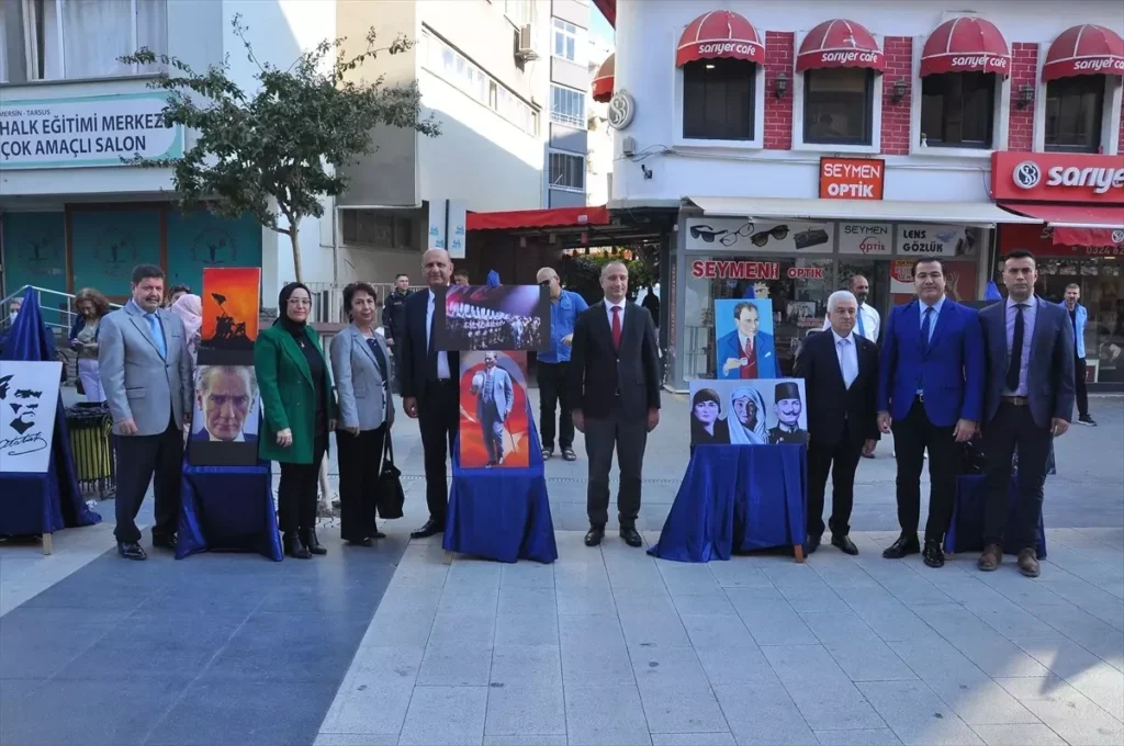 Tarsus’ta Atatürk Sergisi ile 10 Kasım anıldı