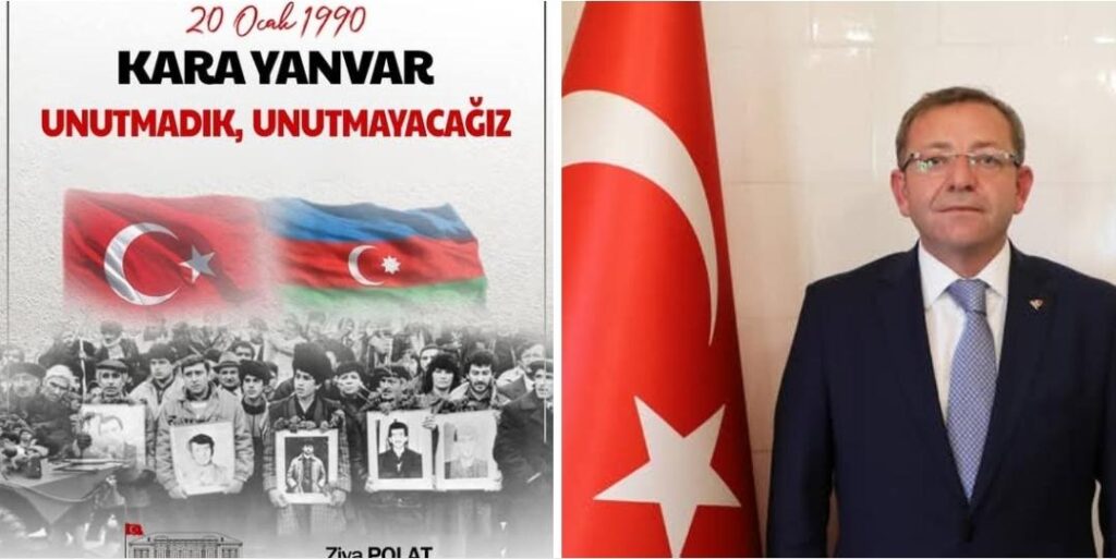 Kars Valisi Ziya Polat, Bakü şehitlerini andı – Birlik Haber Ajansı