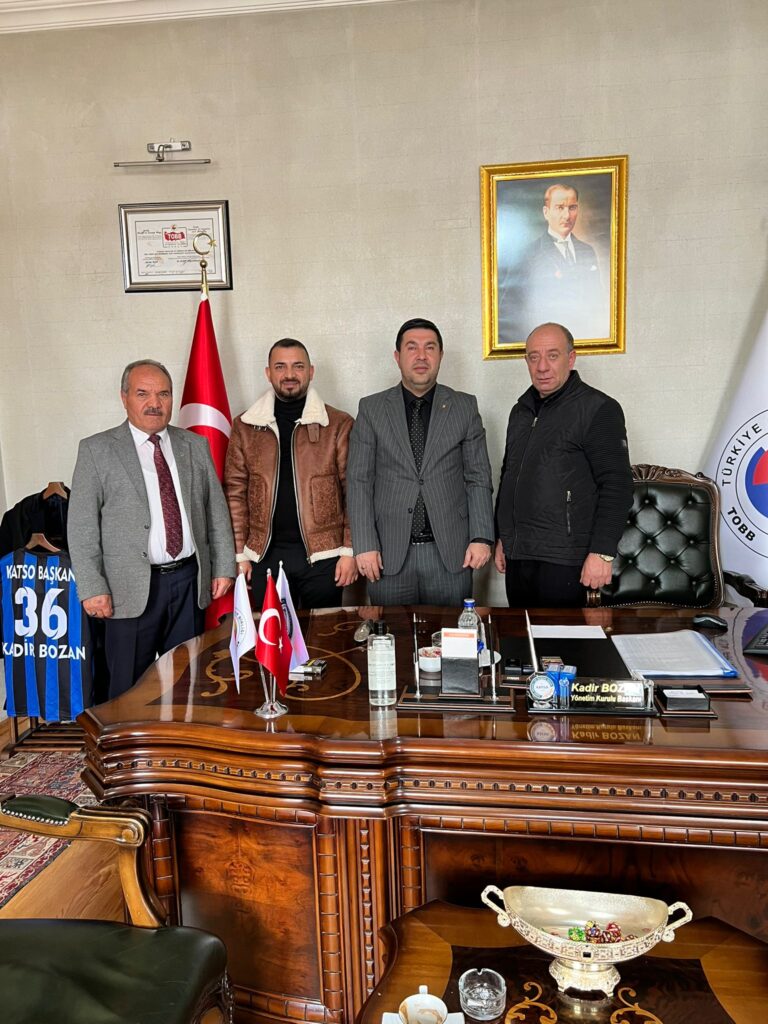 Kars TSO Başkanı Kadir Bozan’a Ziraat Odası başkanlarından ziyaret – Birlik Haber Ajansı